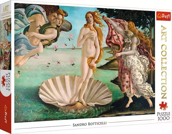 Puzzle 1000 elementów. Sandro Botticelli, Narodziny Wenus - Puzzle
