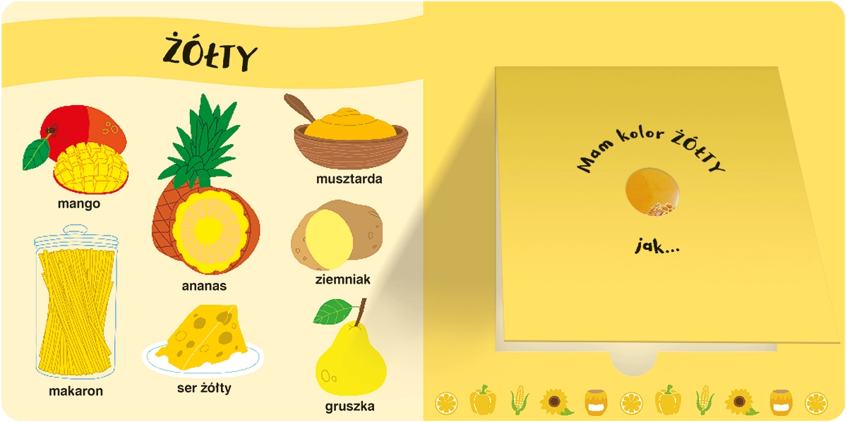 Akademia mądrego dziecka. Moja pachnąca książeczka z kolorami. Na targu - Książki