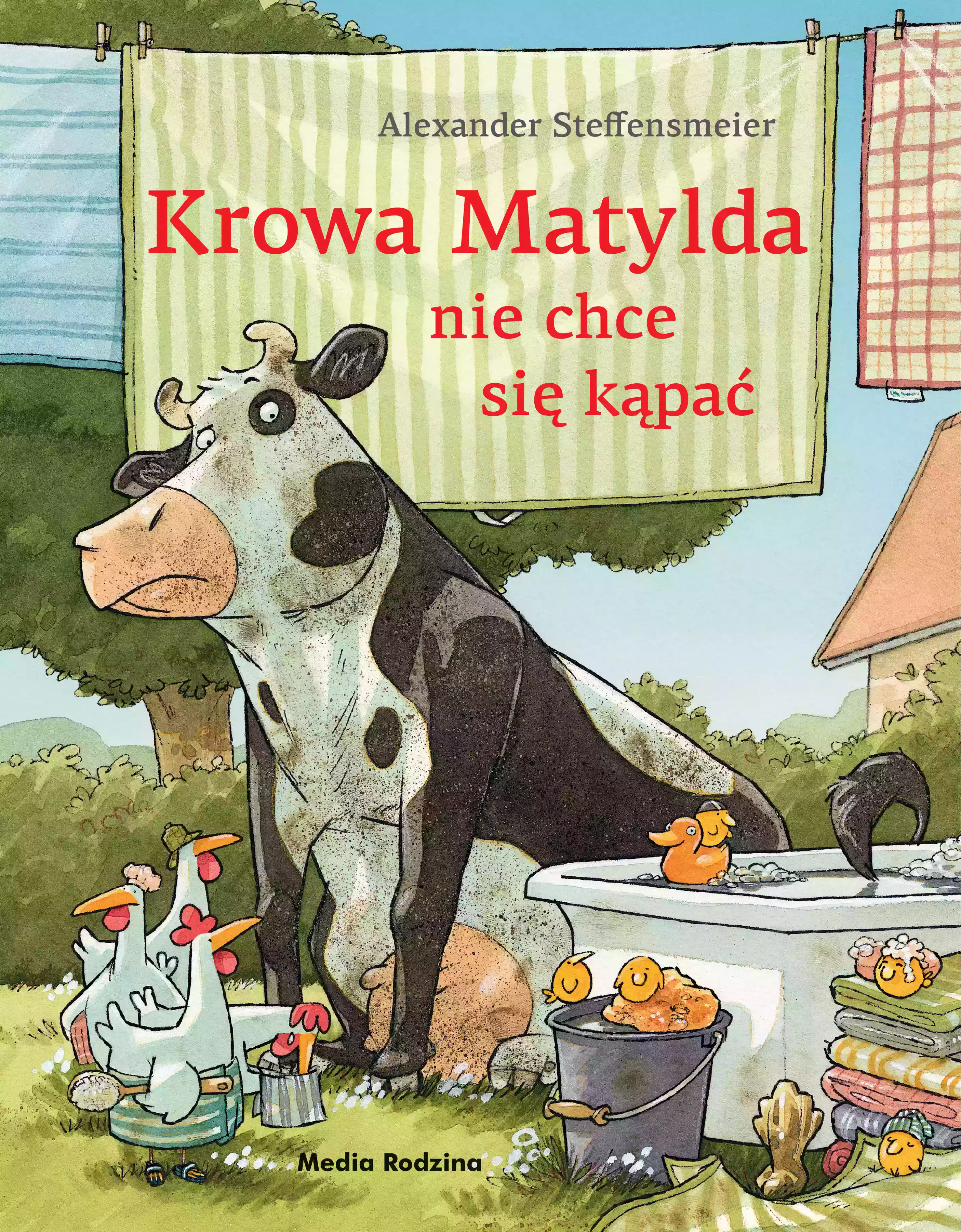 Krowa Matylda nie chce się kąpać - Książki