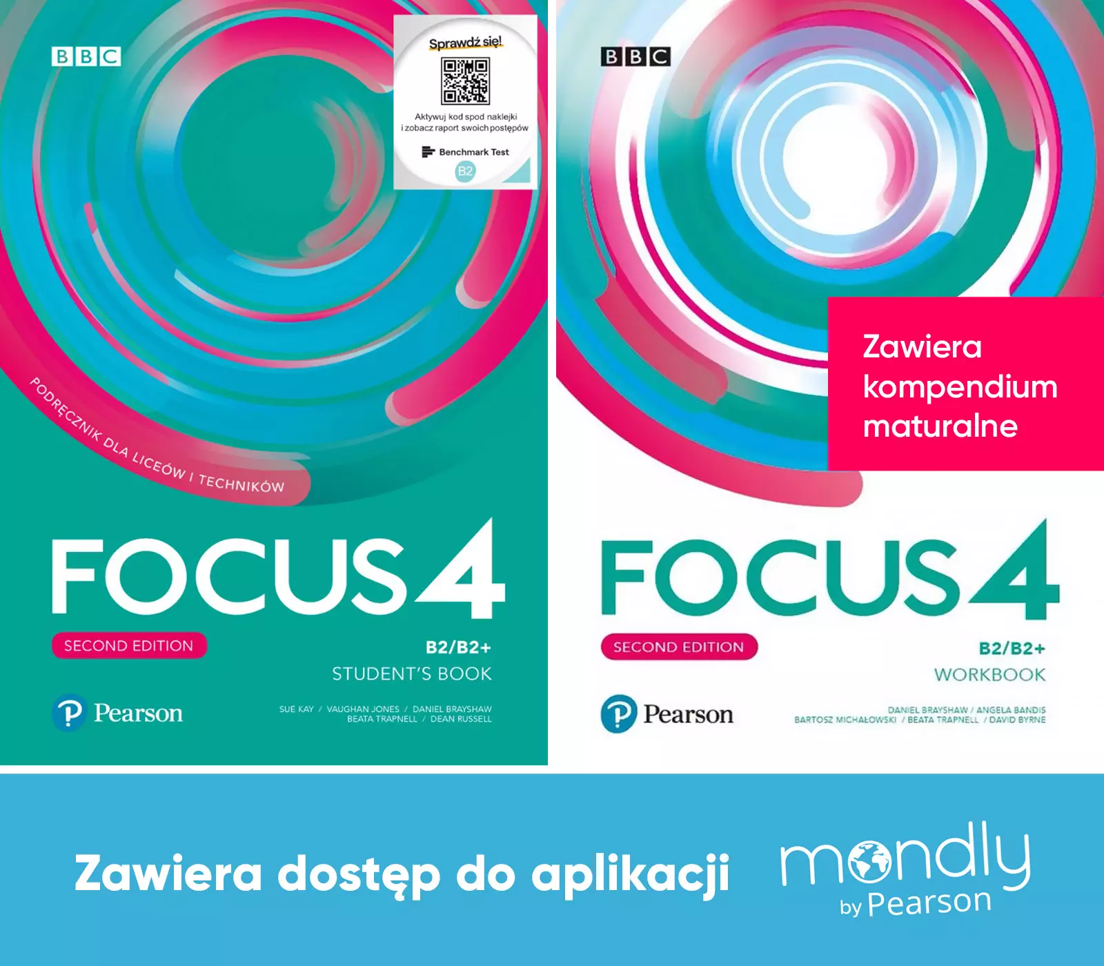 Focus Second Edition 4. Komplet Podręcznik + Zeszyt ćwiczeń + dostęp Mondly - Książki