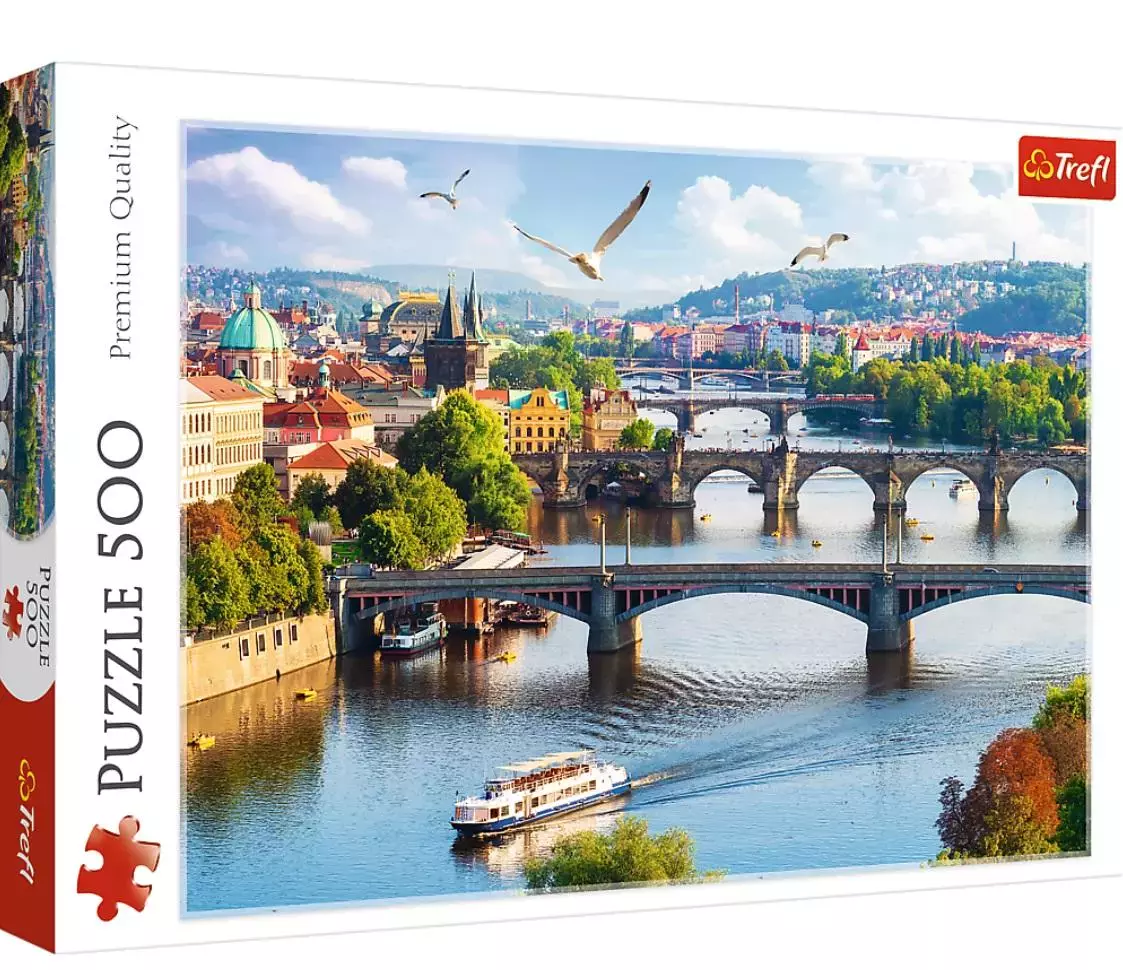 Puzzle 500 elementów. Premium Quality. Praga, Czechy - Puzzle