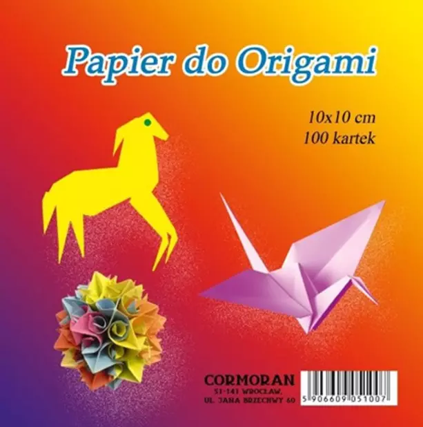 Papier do origami (100 kartek) - Książki