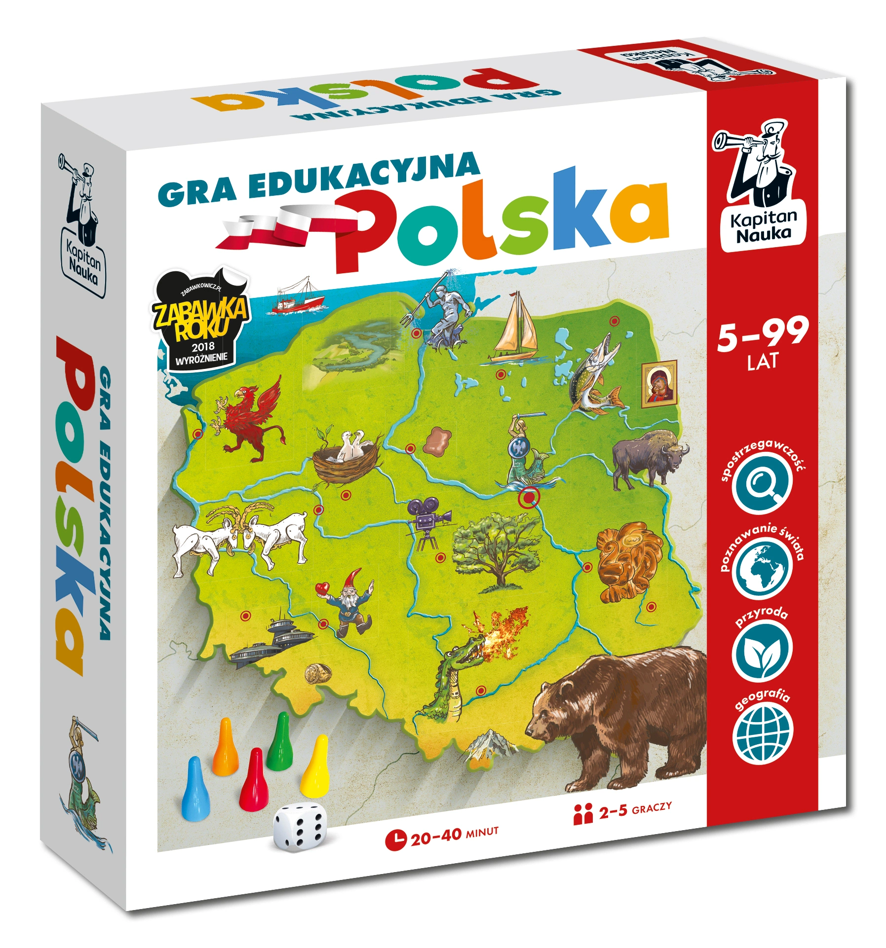 Gra edukacyjna. Polska - Gry