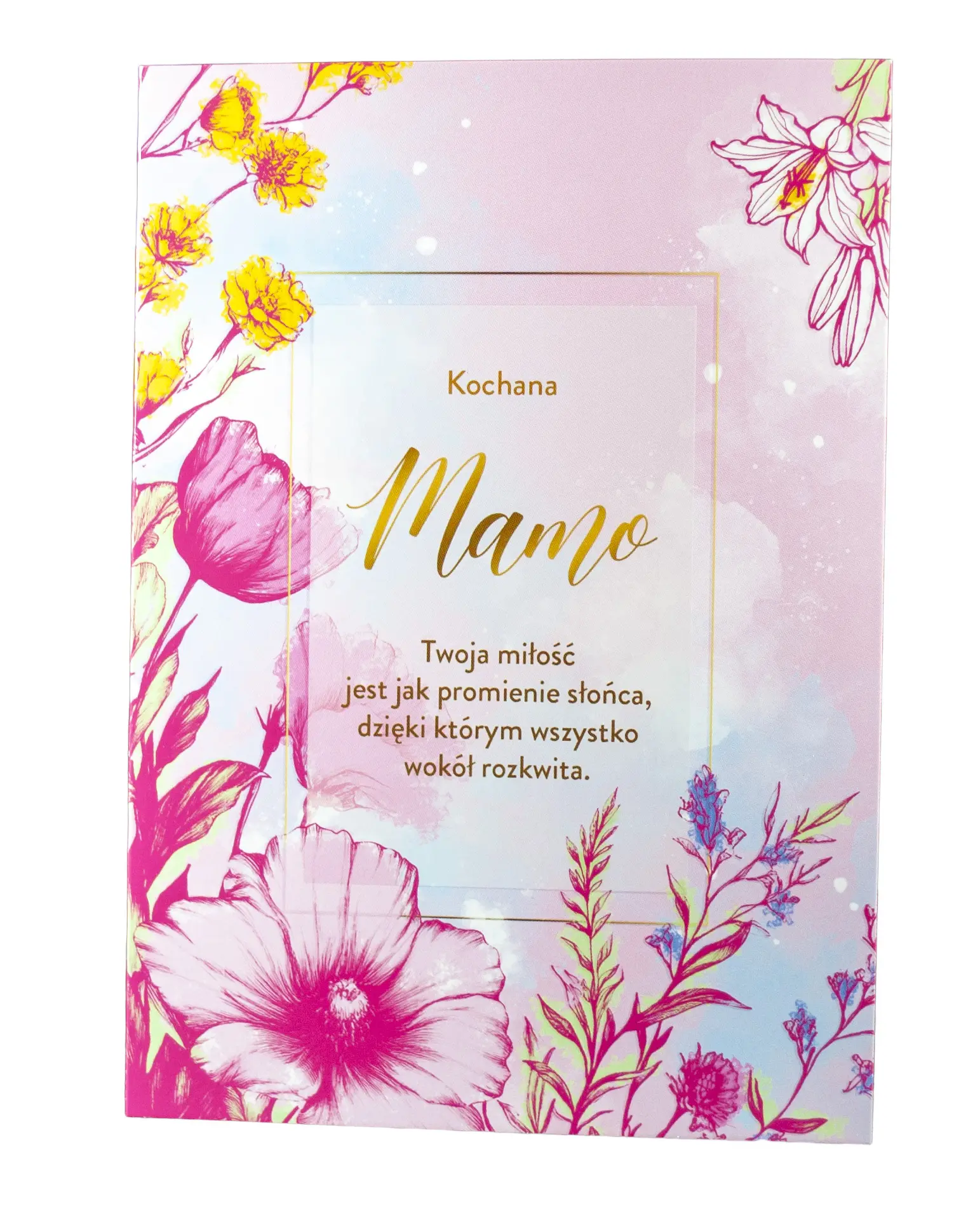 Kartka Dzień Matki 12,5 x 17,6 cm - Papiernicze i szkolne