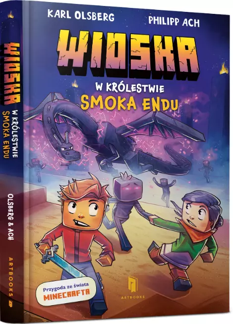 Minecraft. Wioska. Tom 4. W krainie Smoka Endu - Książki