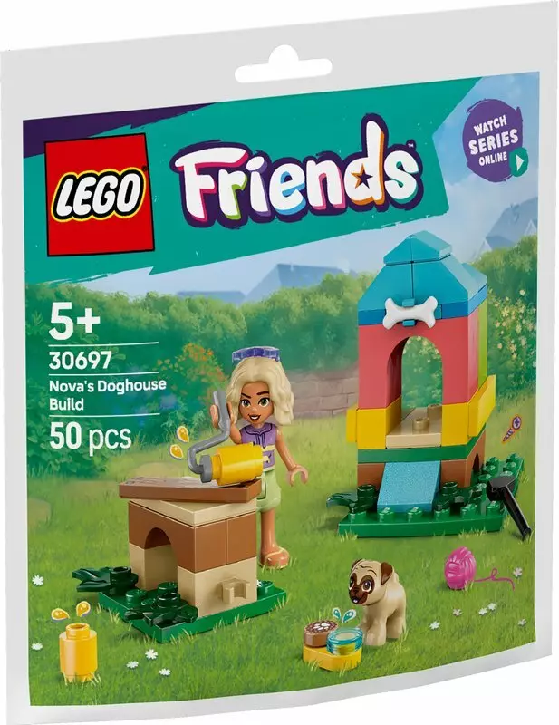 LEGO Friends Buda dla psa Novy 30697 - Zabawki