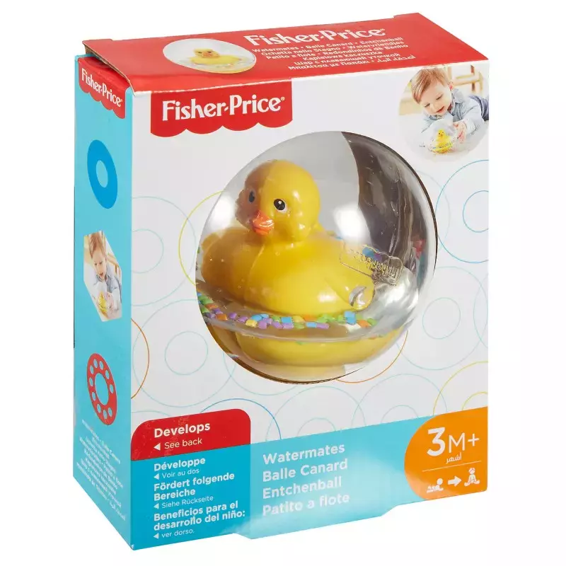 Fisher-Price. DVH21 Kąpielowa kaczuszka, żółta - Zabawki