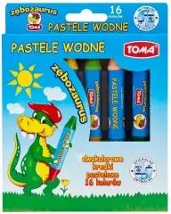 Pastele wodne 16 kolorów - Papiernicze i szkolne