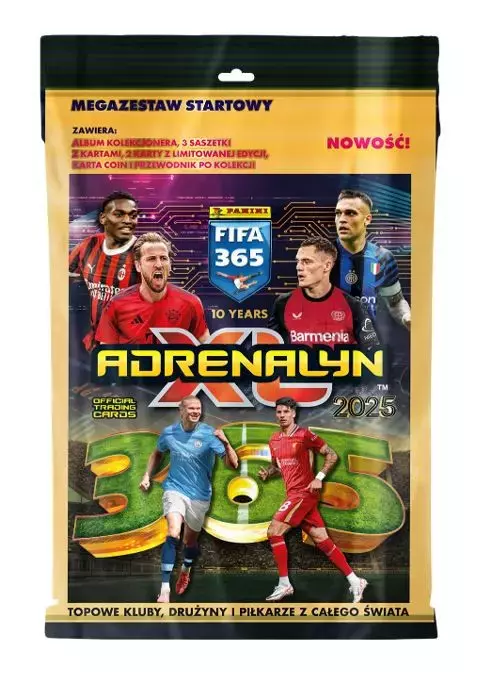Karty FIFA 2025 Megazestaw startowy - Gry
