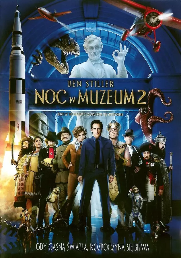 Noc w muzeum 2, DVD - Filmy