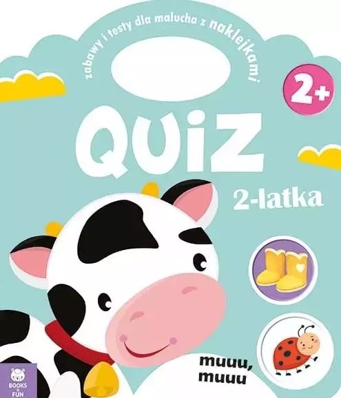 Quiz 2-latka. Krówka - Książki
