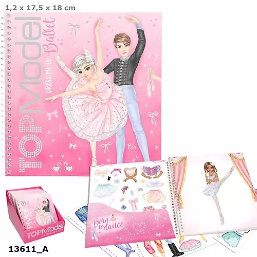 Zestaw Dress Me Up Top Model Balet 13611A - Zabawki