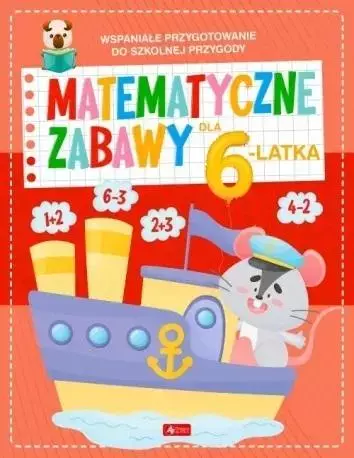 Matematyczne zabawy dla 6-latka - Książki
