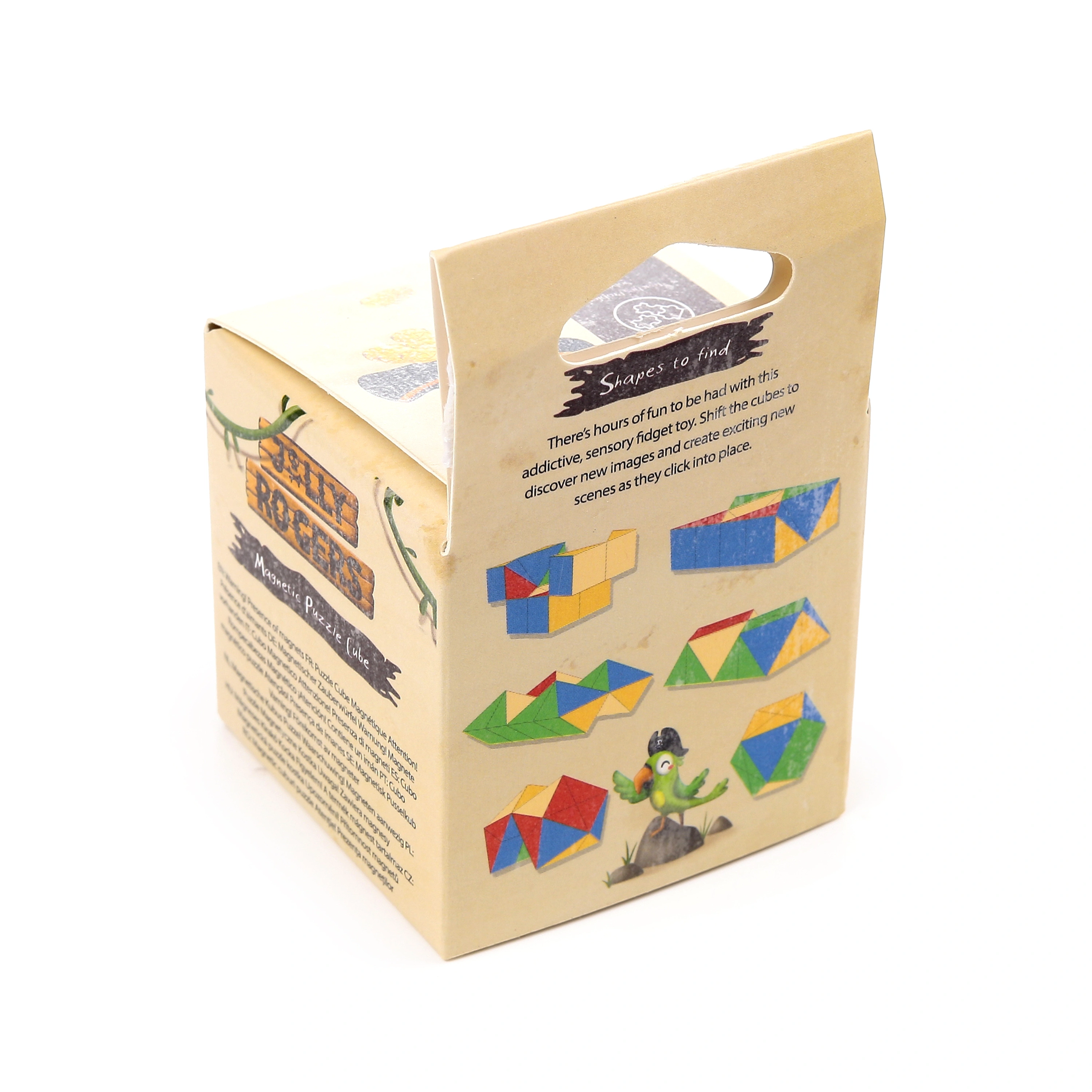 Puzzle w kształcie kostki - Pirat - Zabawki