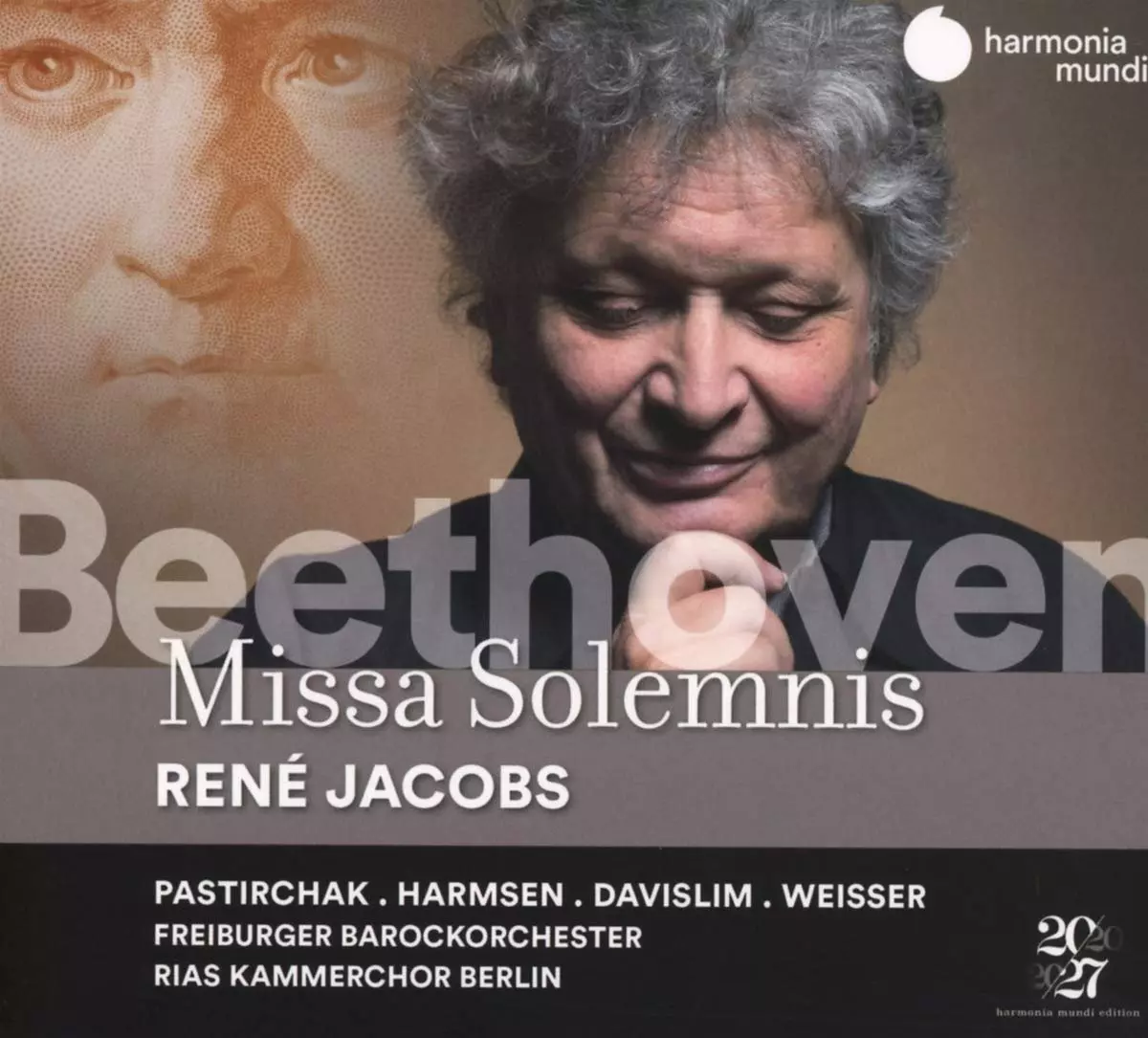 Missa Solemnis Op 123 Freiburger Barockorchester Jacobs RIAS Kammerchor Pastirchak, CD - Muzyka