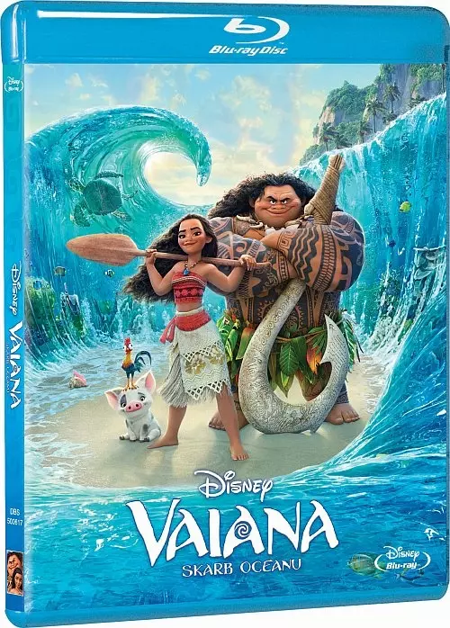 Vaiana. Skarb oceanu. Blu-ray - Filmy