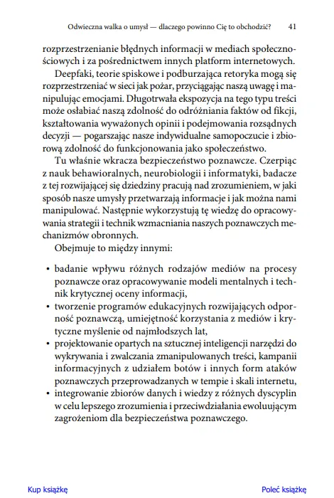 Faik. Sztuczna inteligencja w służbie fałszywej rzeczywistości. Jak przetrwać w epoce cyfrowych oszustw - Książki