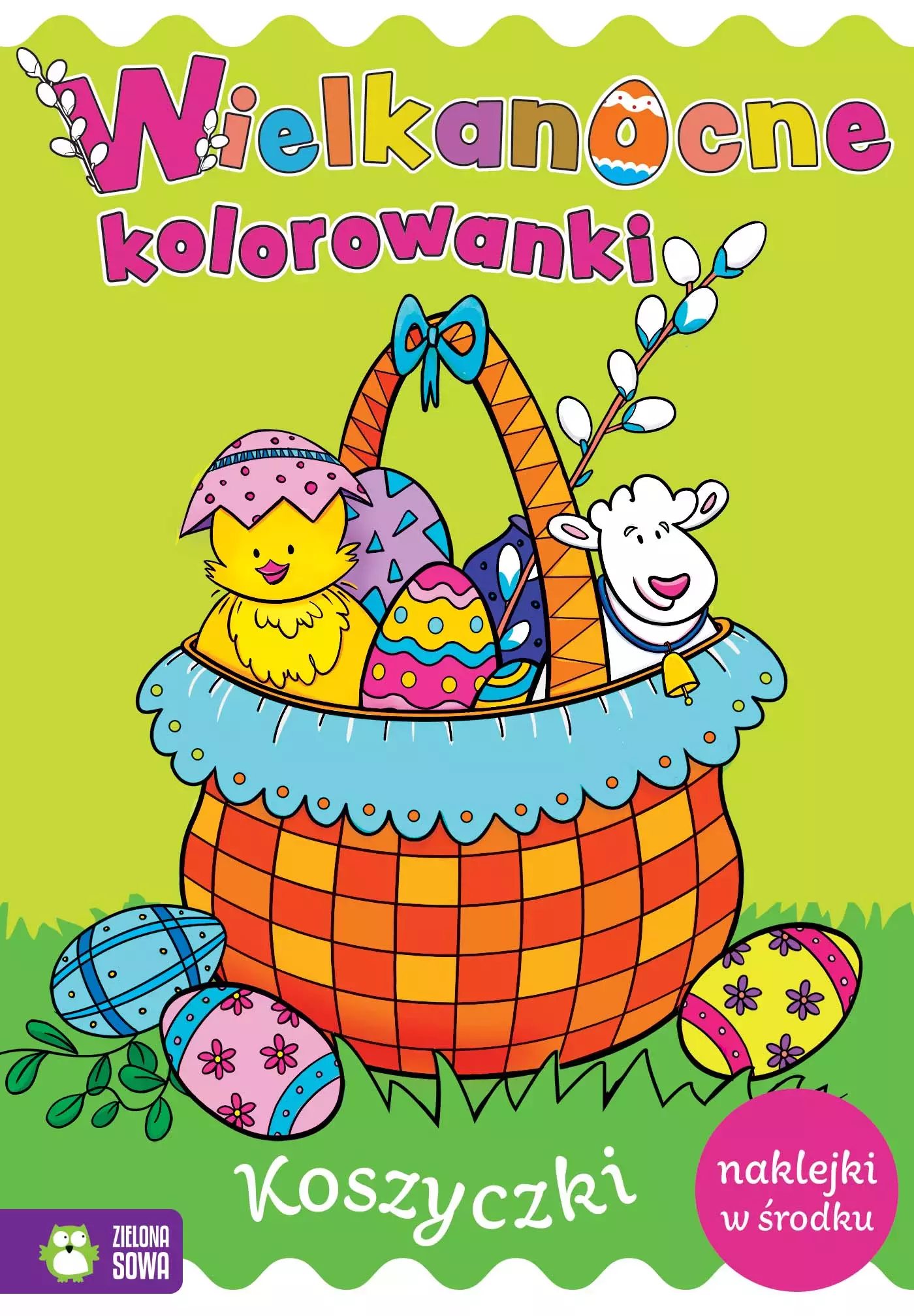 Wielkanocne kolorowanki. Koszyczki - Książki