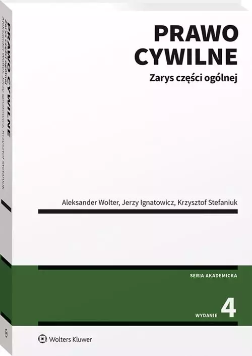 Prawo cywilne zarys części ogólnej (wydanie 2020). - Książki