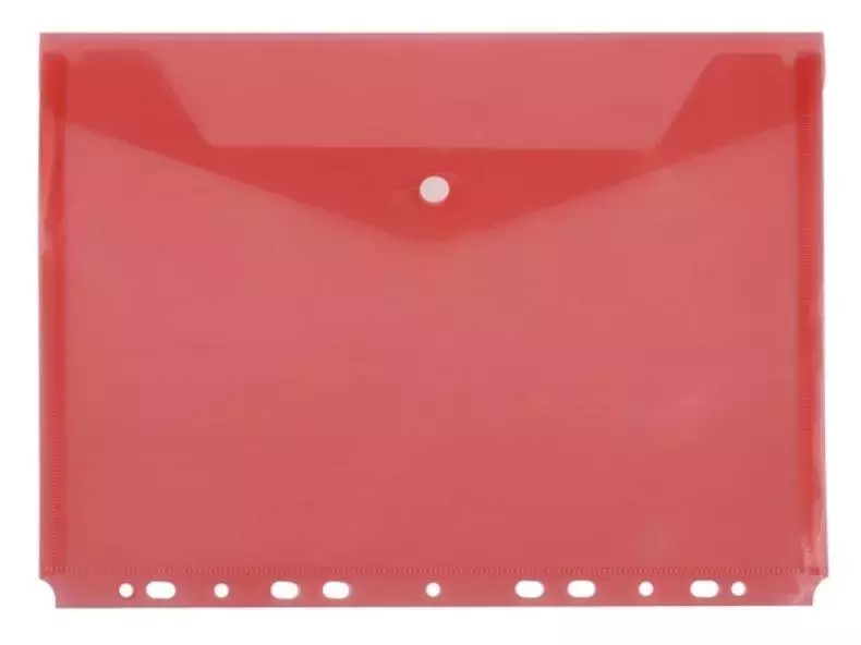 Teczka A4 do segregatora czerwona D.RECT - Papiernicze i szkolne