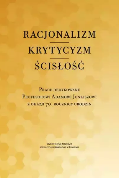 Racjonalizm - krytycyzm - ścisłość