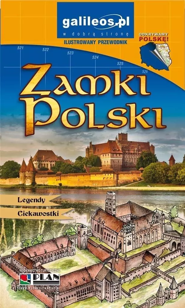 Zamki Polski - przewodnik w.2024 - Książki