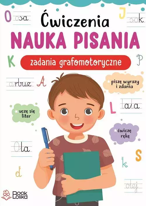 Ćwiczenia. Nauka pisania. Zadania grafomotoryczne - Książki