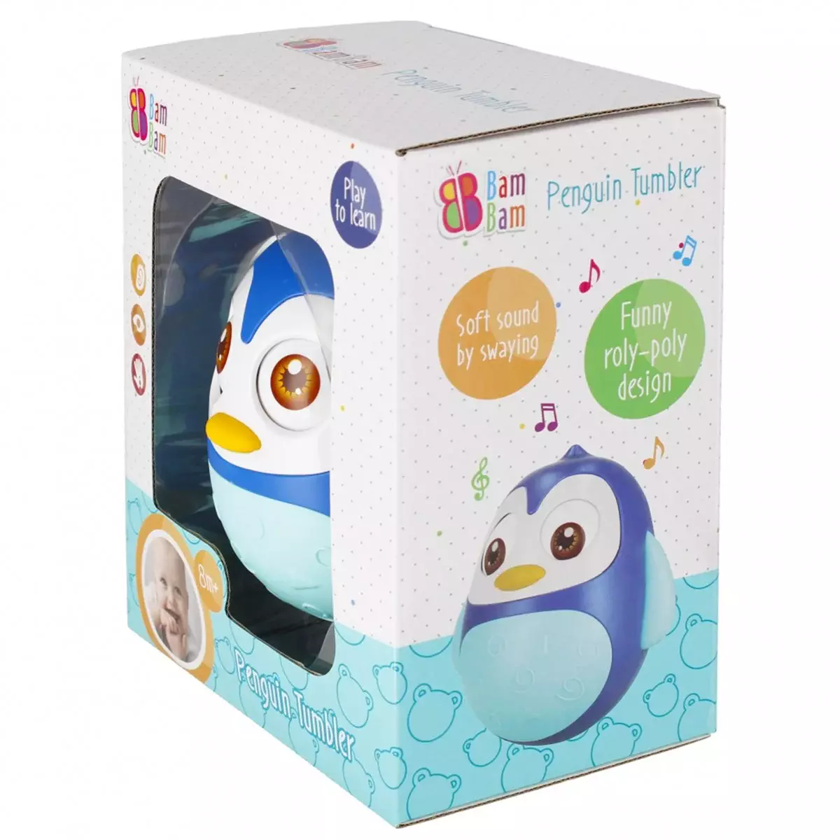Wańka-wstańka pingwinek - Zabawki