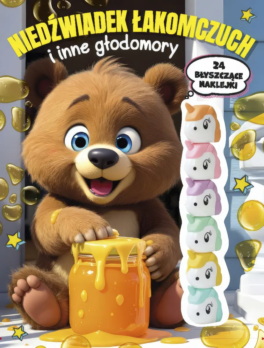 Niedźwiadek Łakomczuch i inne głodomory - Książki