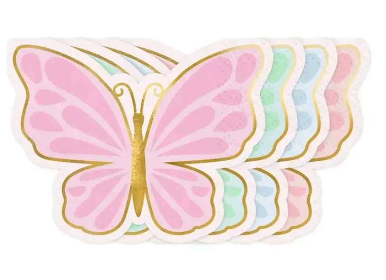 Serwetki Motyl mix 16x12 A12 SPK39 52000 - Zabawki