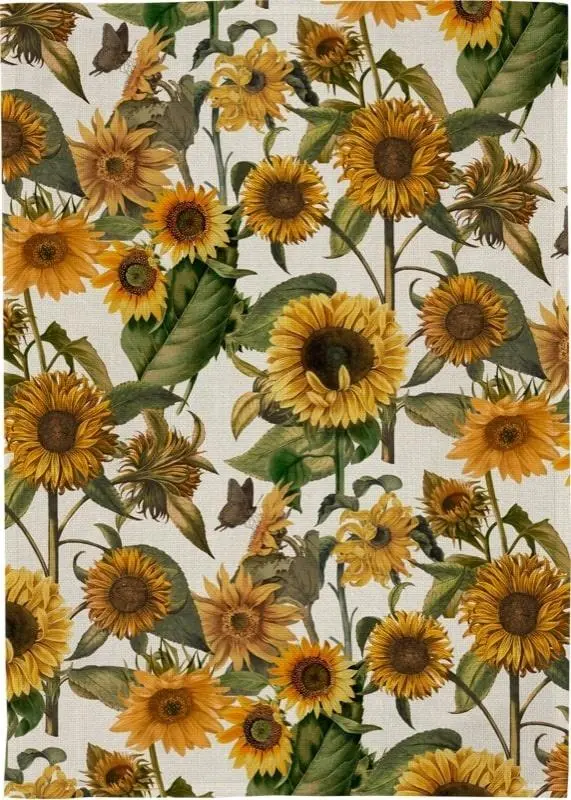 Ręcznik kuchenny - Słoneczniki - Mama i dziecko