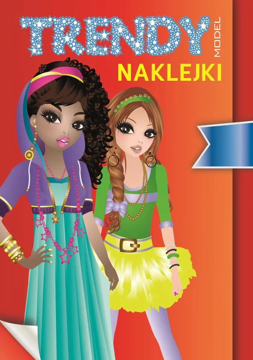 Trendy Model Naklejki Orange - Książki