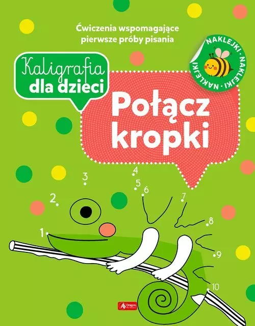 Kaligrafia dla dzieci. Połącz kropki - Książki