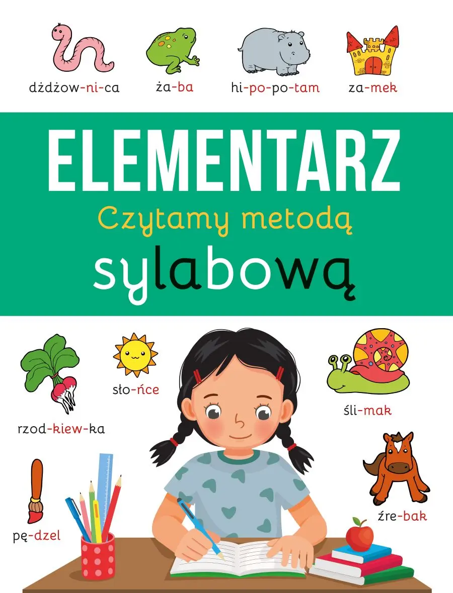 Elementarz. Czytamy metodą sylabową - Książki