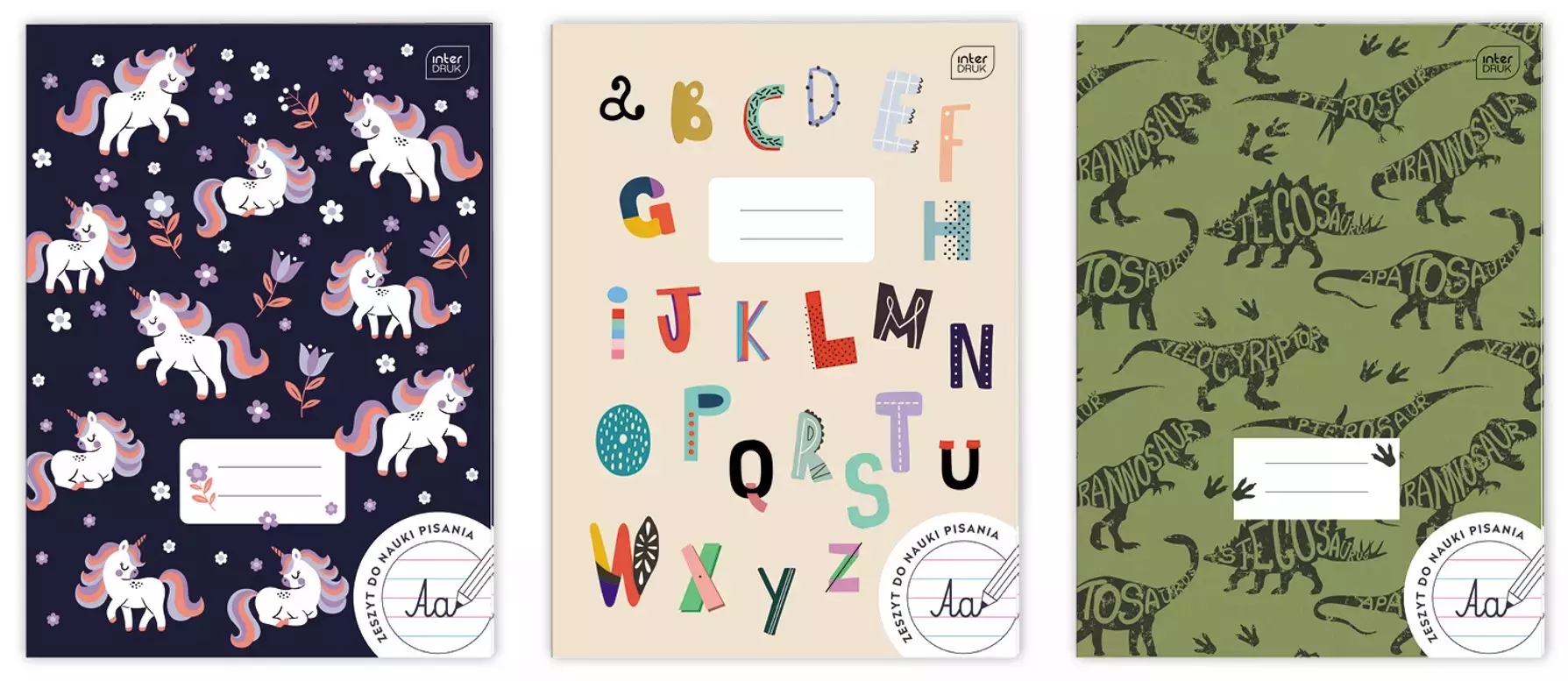 Zeszyt A4, 32 kartki w linie, mix - Papiernicze i szkolne