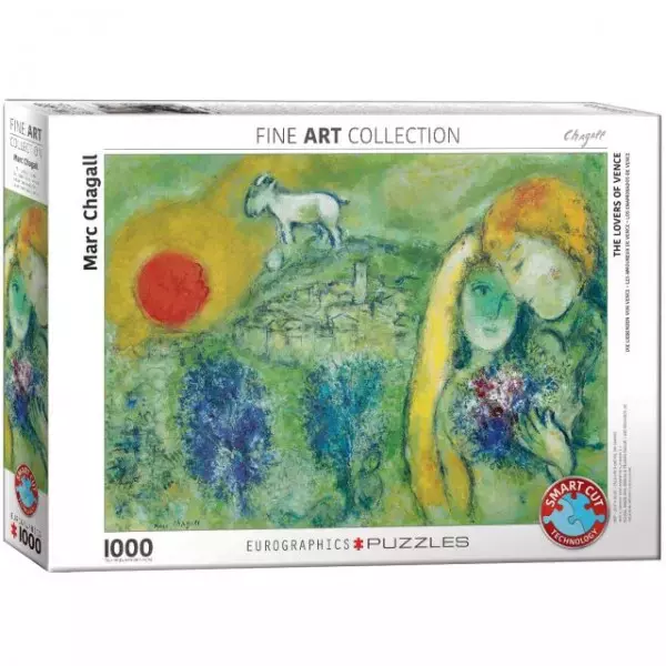 EuroGraphics Marc Chagall Le Violoniste Bleu Puzzle (1000 Piece) : Eurographics