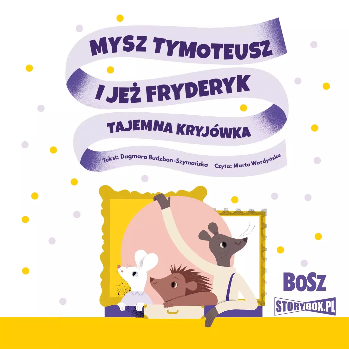 CD MP3 Mysz Tymoteusz i jeż Fryderyk. Tajemna kryjówka - Audiobooki