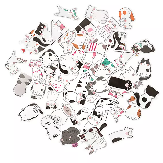 Naklejki klasyczne DpCraft 50 szt. - Papiernicze i szkolne