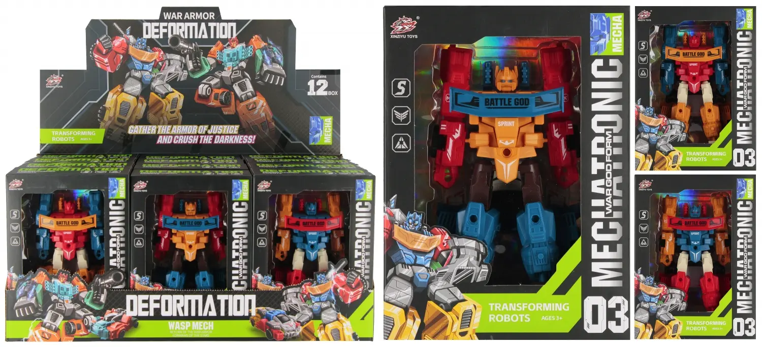 Robot 2w1 Mega Creative 572616 - Zabawki