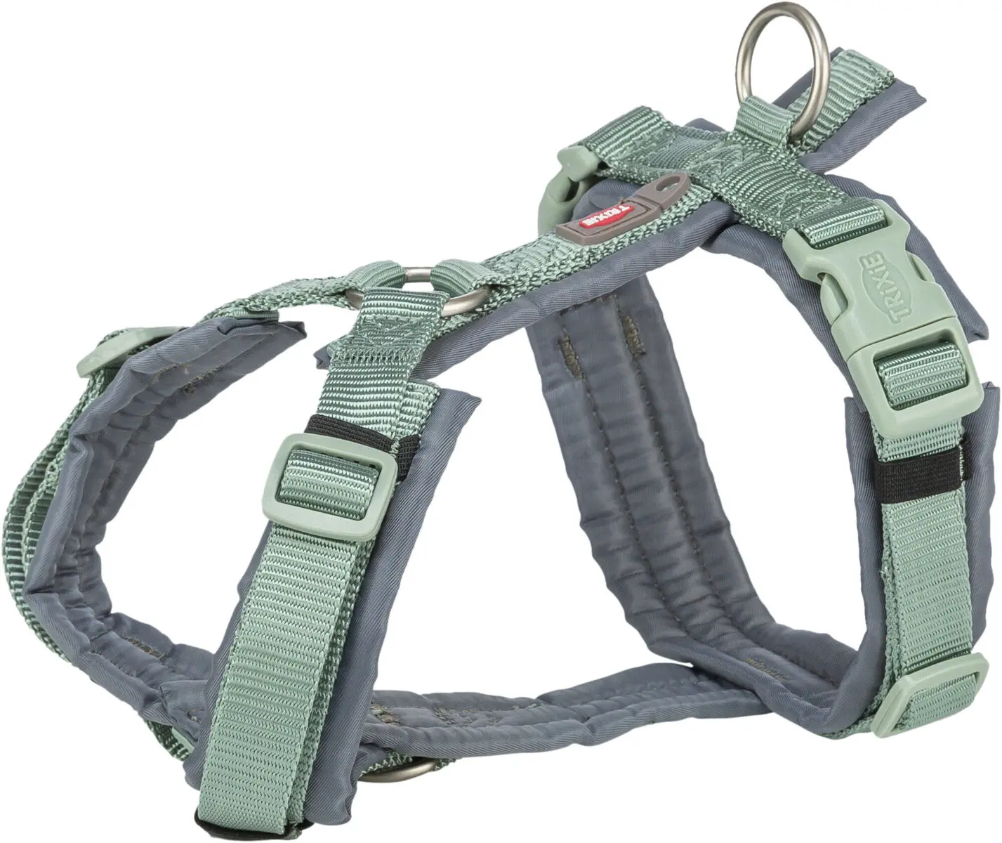 Premium trekking, szelki, dla psa, szałwiowe/grafit, M: 53-64 cm/20 mm - Elektronika i akcesoria