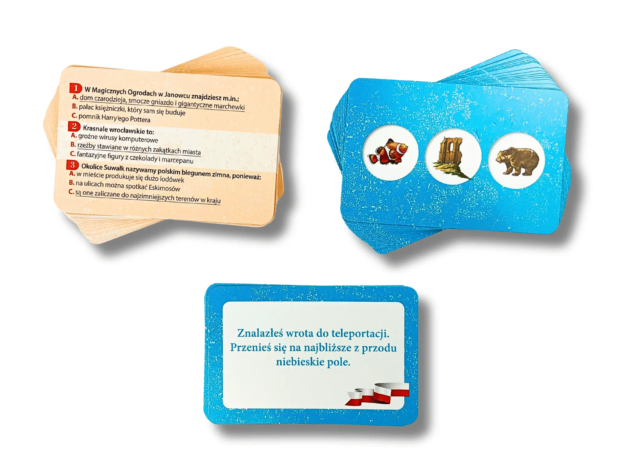 Gra edukacyjna. Polska - Gry