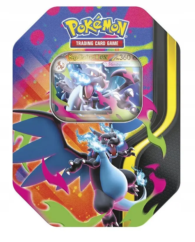 Pokémon TCG: Puszka Mega Charizard X - Gry