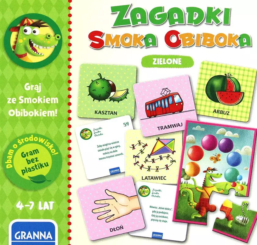 Zielona gra. Zagadki Smoka Obiboka - Gry
