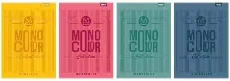 Zeszyt A5/60K kratka Monocolor (5szt) - Papiernicze i szkolne