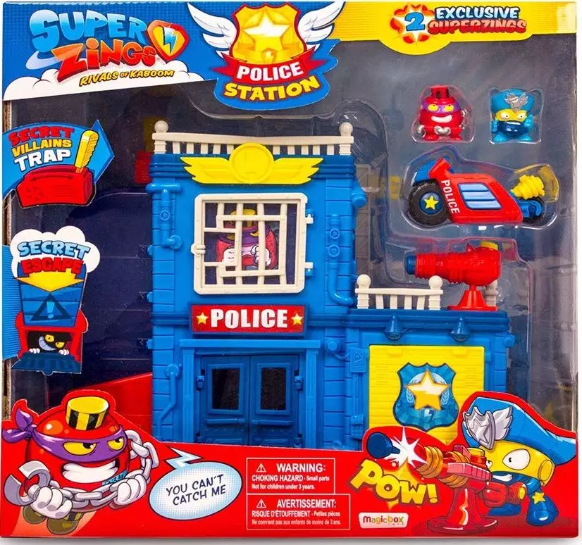 Super Zings. Posterunek policji - Zabawki