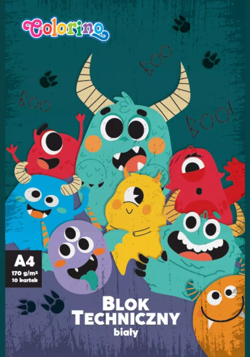 Blok techniczny A4 Colorino - Papiernicze i szkolne