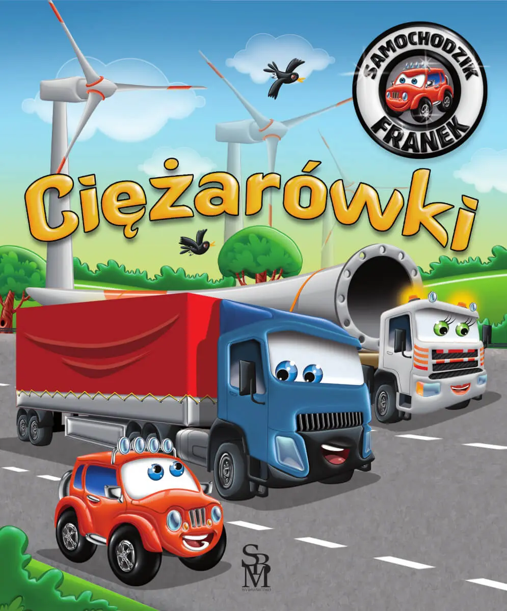 Samochodzik Franek Ciężarówki - Książki