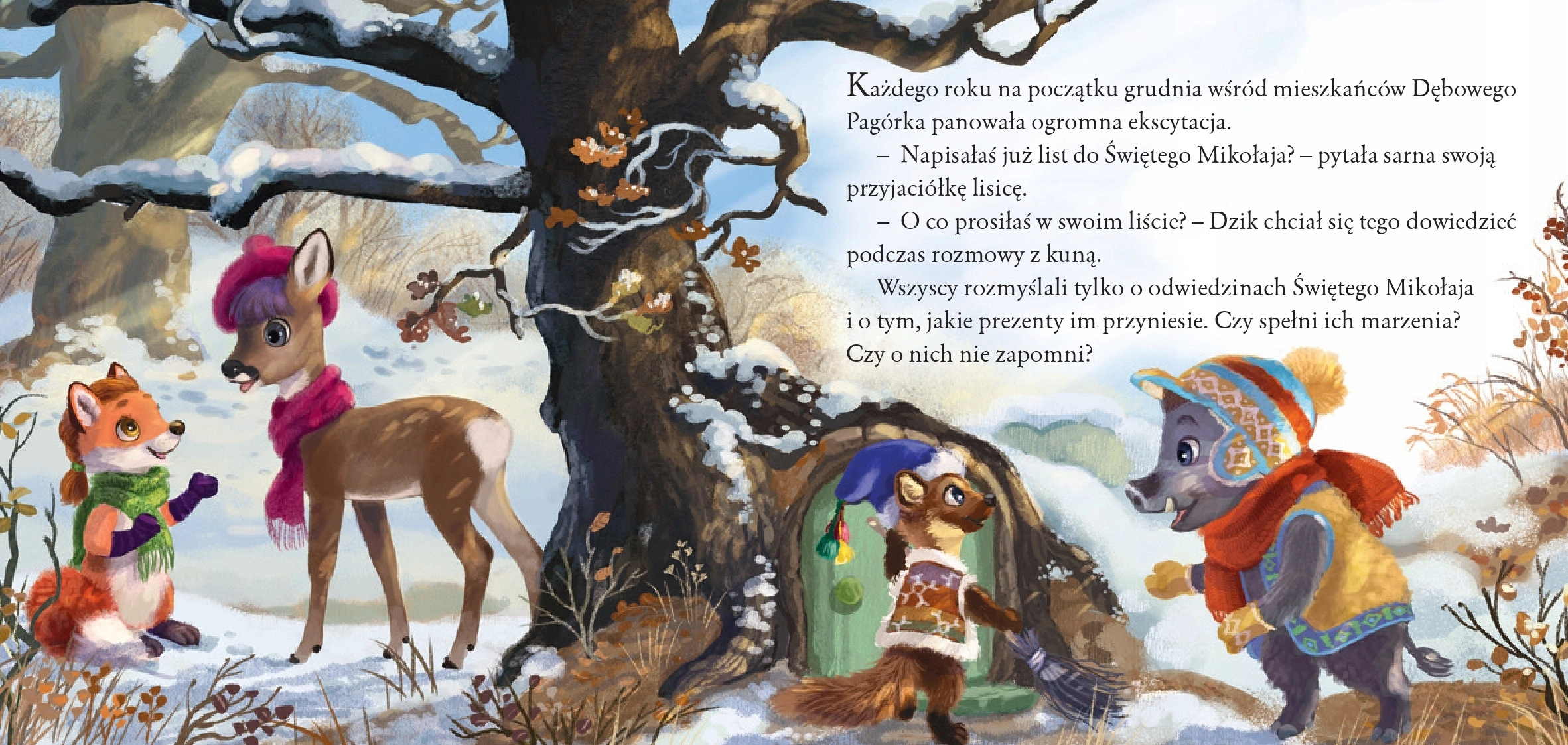 Książeczka Świąteczna Przyjaciel Mikołaja Opowieści Świąteczne Skrzat - Książki