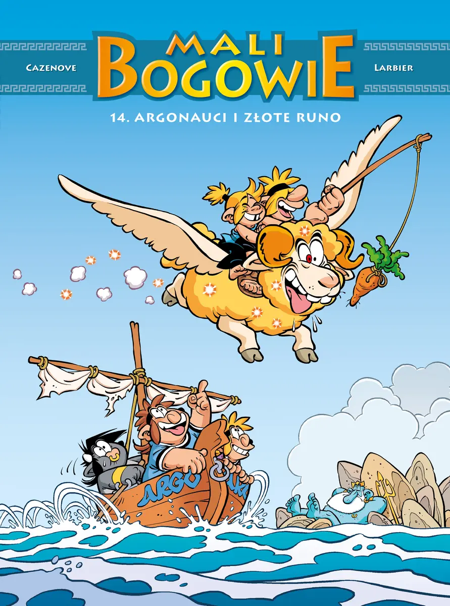 Mali bogowie. Tom 14. Argonauci i złote runo - Książki