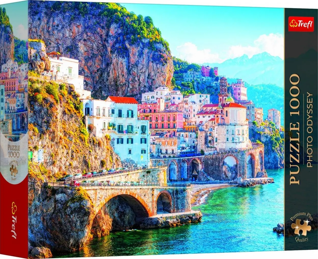 Puzzle 1000 Premium Plus Amalfi Kampania Włochy - Puzzle